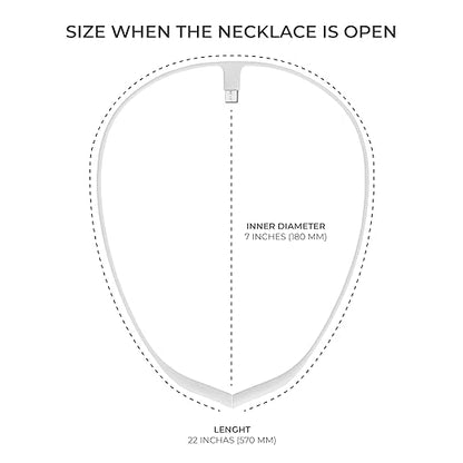 Upright Magnetic Necklace (Necklace Only) for GO S and GO 2 Posture Corrector Trainer (White)
