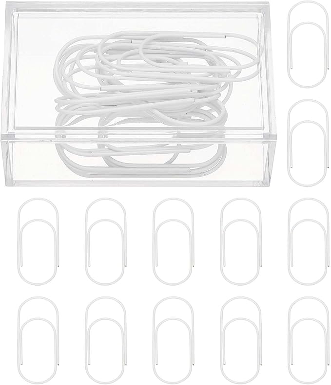 PATIKIL 20 Pcs Paper Clip, 2inch Non-Skid Metal Paper Clamp Clips Large for Office Supplies Craft Scrapbook Document Note Sorting, Electroplating, Purple