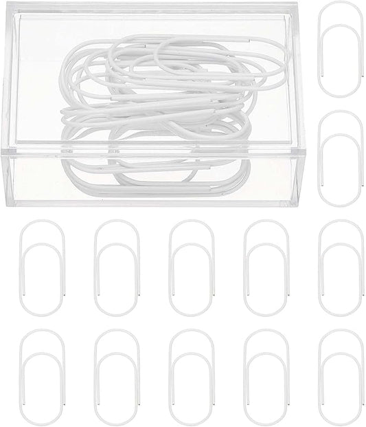 PATIKIL 20 Pcs Paper Clip, 2inch Non-Skid Metal Paper Clamp Clips Large for Office Supplies Craft Scrapbook Document Note Sorting, Electroplating, Purple