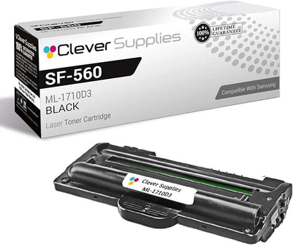 CS Replacement Toner Cartridge Compatible with Samsung SF-560 ML-1710D3 Black