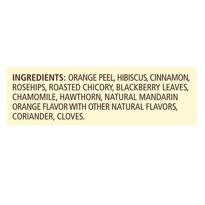 Celestial Seasonings Herbal Tea, Mandarin Orange Spice, 20 Count (Pack of 6)