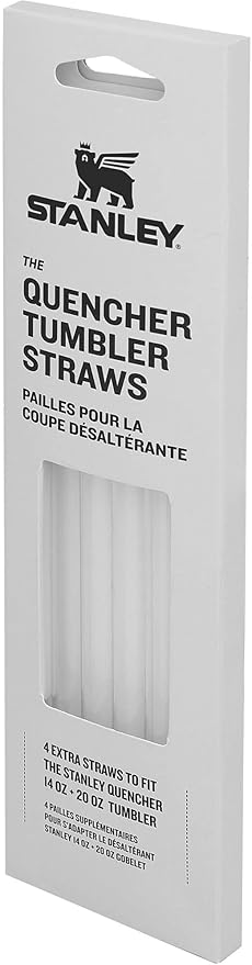 Stanley Quencher Tumbler Straws | Reusable Replacement Straws for Tumbler with Handle | Stainless Steel Drinking Cup Accessory | BPA-Free