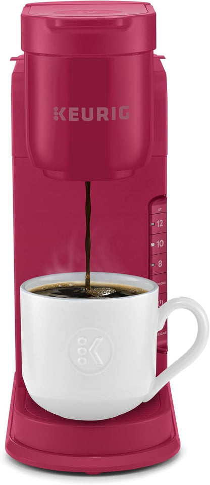 Keurig K-Express Single Serve K-Cup Pod Coffee Maker, 3 Brew Sizes, Strong Button Feature, 42oz Removable Reservoir, Holiday Berry