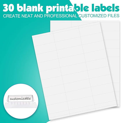 HERKKA Extra Capacity Legal Size Hanging File Folders, 30 Pack Reinforced Legal Size Hanging Folders with Heavy Duty 1 Inch Expansion, Designed for Bulky Files, Medical Charts, Assorted Colors