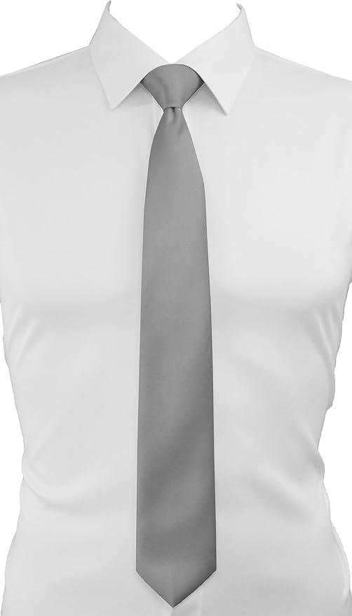 trilece Ties for Men - Men's Solid Color Ties - Formal Neckties for Men - Neck Tie for Man