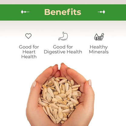 Sincerely Nuts Organic Sunflower Seed Kernels Raw (No Shell) (5lb bag) | Nutritious Antioxidant Rich Superfood Snack | Source of Protein, Fiber, Essential Vitamins & Minerals | Vegan and Gluten Free