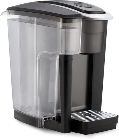KeurigK 1550 Small Business Coffee Maker with Quiet Brew Technology, Strong Button, and 96 oz. Water Reservoir (Black)