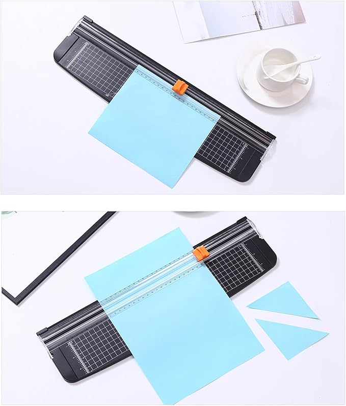 TOPINCN A3 Paper Cutter, 16.5 Inch Slide Paper Trimmer, Portable Guillotines Cutter with Smooth Operation & Straight Line Cutting for Crafting, Scrapbooking Card Making, Home Use