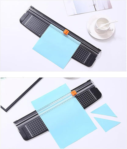 TOPINCN A3 Paper Cutter, 16.5 Inch Slide Paper Trimmer, Portable Guillotines Cutter with Smooth Operation & Straight Line Cutting for Crafting, Scrapbooking Card Making, Home Use