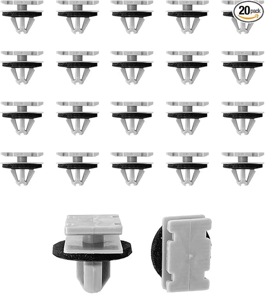 20pcs Rocker Fender Exterior Trim Molding Clip Compatible with Jeep Grand Cherokee Compass 68172491AA 68271803AA 68395627AA