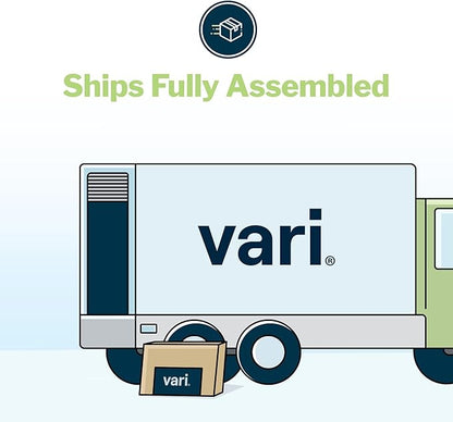 Vari - VariDesk Pro Plus 36 - Dual Monitor Standing Desk Converter - Adjustable Desk Riser with 11 Height Settings - Stand Up Home Office Workstation - Rising Desk with Spring Loaded Lift (Black)