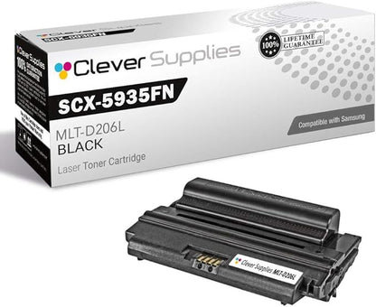 CS Replacement Toner Cartridge Compatible with Samsung SCX-5935FN MLT-D206L Black SCX-5935FN Toner Cartridge Black