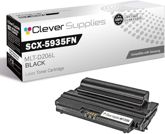 CS Replacement Toner Cartridge Compatible with Samsung SCX-5935FN MLT-D206L Black SCX-5935FN Toner Cartridge Black