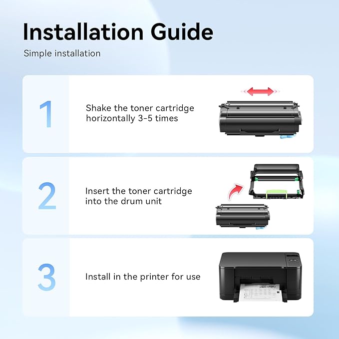 55B1000 Toner Cartridge with Chip Replacement for Lexmark 55B1000 55B1H00 Compatible with Lexmark MS331 MS431 MX331 MX431 MS331dn MS431dn MS431dw MX331adn MX431adn MX431adw MX432adwe Laser Printer Ink
