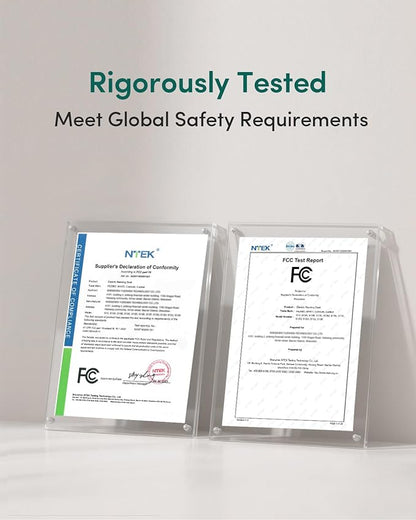 FEZIBO Standing Desk, 55×28 Inches Electric Height Adjustable, Sit Stand Up, Computer Office Desk with Splice Board, While Frame/While TOP