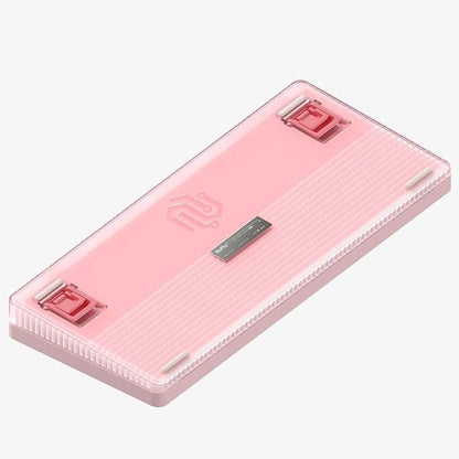 nuphy Halo75 V2 Mechancial Gaming Kyeboard,75% Wireless Hot Swappable Bluetooth Keyboard,83 Kyes RGB Backlit Keyboard,Support Bluetooth/2.4GHz/USB-C (Pink, Raspberry (46gf))