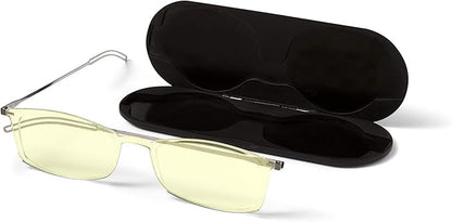 ThinOptics Frontpage Blue-Light Blocking Computer Reading Glasses and Milano Aluminum Case