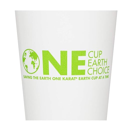 Karat Earth KE-K516 16 oz. Eco Print Paper Hot Cup (Case of 1000)