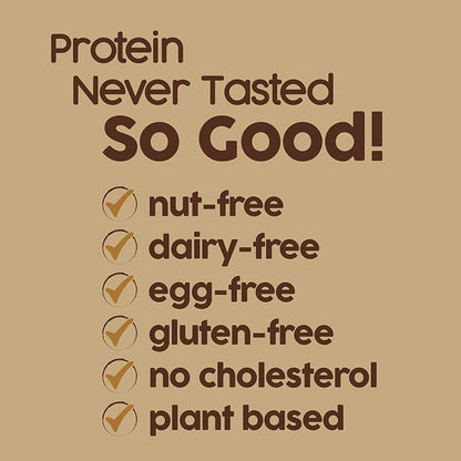 No Nuts! 100% Nut Free Dairy Free Vegan Protein Bars, Chocolate Chip, Organic, Kosher, Egg-Free, Non-Gmo & Dairy-Free Protein Bars