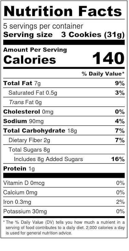 Partake Foods Gluten Free Crunchy Ginger Snap Cookies, 5.5 OZ