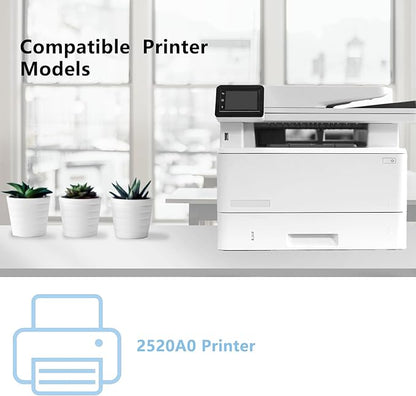 T-FC220U TFC220U Toner Cartridge Replacement for Toshiba T-FC220UK T-FC220UC T-FC220UY T-FC220UM Toner Use for Toshiba E-Studio 2020AC 2520AC Printer (4-Pack)
