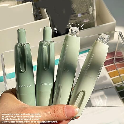 8 Pack Retractable Double Sided Tape Runner, Refillable Adhesive Tape Roller, Glues Tape Roller with 360 Degrees Rotatable Tip for Scrapbook Supplies DIYs Accessories (8 Colors)