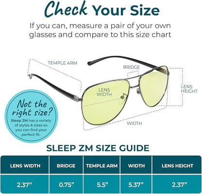 100% Blue Light Blocking Glasses - Women + Men - Better Sleep - Anti Eye Strain Protection - Computer Screens Gaming