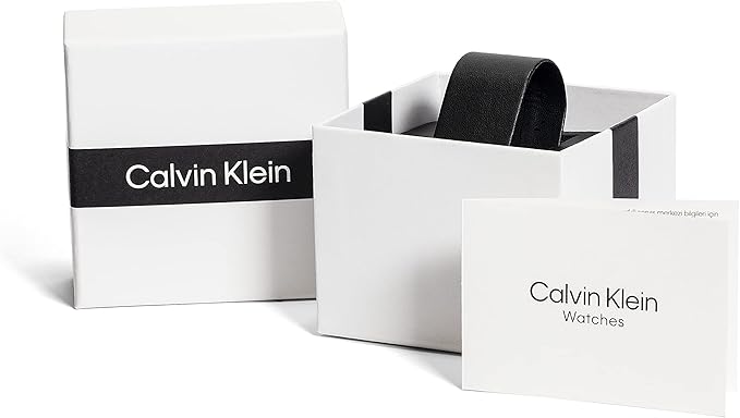 Calvin Klein Women's CK Iconic - 35mm 2H Quartz Watch - Stainless Steel Mesh Bracelet - Water Resistance 30 Meters – Premium Fashion Timepiece for Everyday Style - Gift for Her