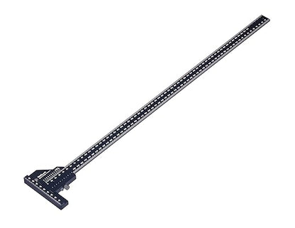 Scriber Gauge – Precision Marking Tool, Measuring Ruler, Layout Square, Thickness Gauge, CNC Aluminum Woodworking Tool for Joinery, Framing, Cabinet - Professional Classic Model (600mm)