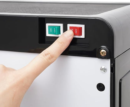 Floor Standing Water Cooler, Hot & Cold Standing Water Dispenser, Bottom Loading Water Cooler Dispenser w/ 3 Temperature Settings of Hot, Cold, Room Water for Home, Office (220V, Champaign Gold)