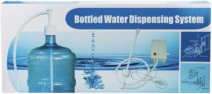 TDRFORCE 5 Gallon Water Jug Dispenser Pump Automatic Water Dispenser Bottled Water Dispensing Pump System Bottled Water Machine Drinking 5 Gallon Fridge Ice Maker
