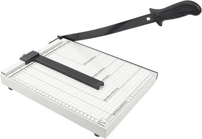 Mini Paper Trimmer, 12in Cut Length Paper Cutting Board Compact Paper Cutter for Cardstock, Photos, Scrapbooking, Office, Classroom