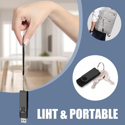 EASTBULL 128MB USB Flash Drive Bulk Thumb Drives 100 Pack with Lanyards USB 2.0 Jump Drive 128 MB Memory Sticks Zip Drive Pen Drive for Storage and Backup Black 100PCS 128MB