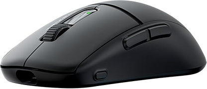 Turtle Beach Burst II Air – 2.4GHz Wireless Gaming Mouse: 47g Ultra Lightweight, Optical Switches, Symmetrical, 26K DPI Optical Sensor, Bluetooth, 120-hour Battery, USB-C Cable – Black