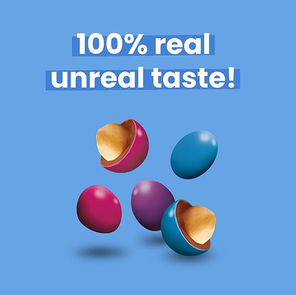 Unreal Dark Chocolate Peanut Gems | Vegan with Colors from Nature | Fair Trade, Non-GMO, Gluten Free Ingredients | No Sugar Alcohols or Soy, 13oz, 1 Bag