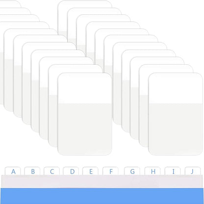 Sticky Index Tabs Page Marker Pop-up Page Flags Sticky Notes Tabs 1.6 x 1 Inch, White (800 Pieces)