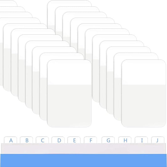 Sticky Index Tabs Page Marker Pop-up Page Flags Sticky Notes Tabs 1.6 x 1 Inch, White (800 Pieces)