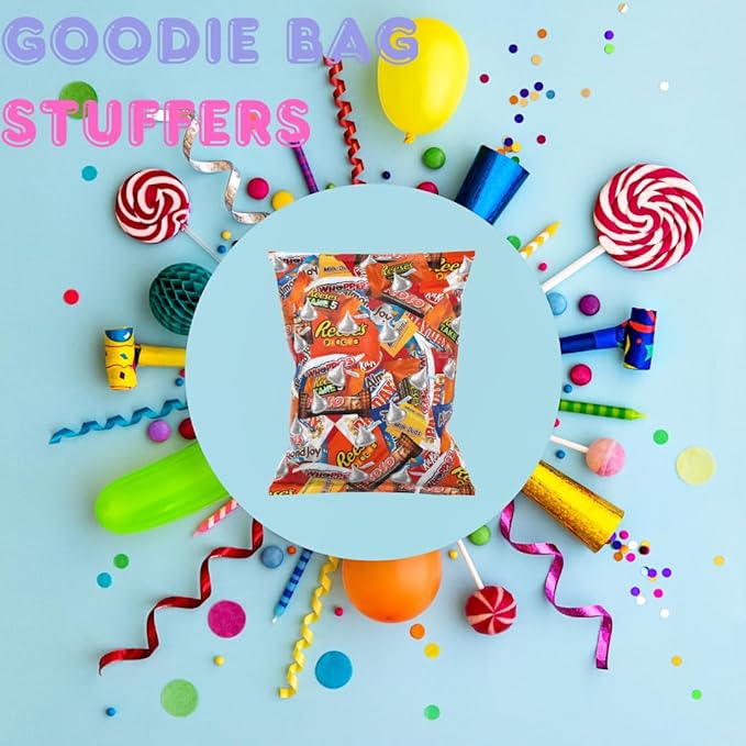 CANDYMAN 5 Pound Gift Box Mix of Chocolate, Individually Wrapped Assorted Bulk Candy Chocolates Variety Pack, Perfect for Holiday Candies, Chocolate Summer Candy Bulk