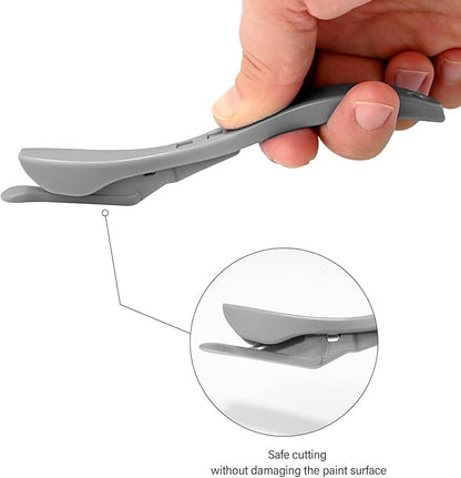 Gomake Wrapping Paper Cutter 3PCS Gift Wrap Cutter,Concealed Blade Safety Knife with 10 Replaceable Blade for Birthday Paper Gift Wrapping Paper Roll Cutter and Christmas Wrapping Paper Cutter Tool
