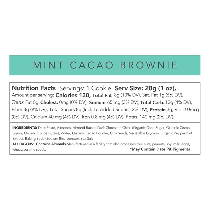 Love + Chew Superfood Soft Baked MINI Cookies, Chocolate Lover Variety, Plant Based Cookie Made With Almonds and Dark Chocolate for Kids and Adults, Vegan Snacks, Gluten Free, Paleo, Non GMO, 18 Pack