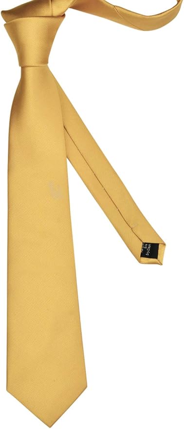 GUSLESON Classic New 3.15"（8cm） Men's Solid Color Necktie Wedding Business Tie + Gift Box