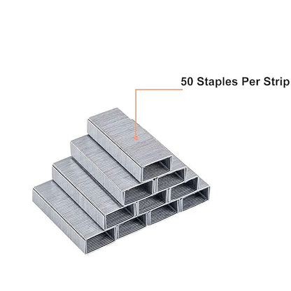 Alsisk Pack of 4000PCS No.10 Mini Staples(Smaller Than Standard Staples) .Silver