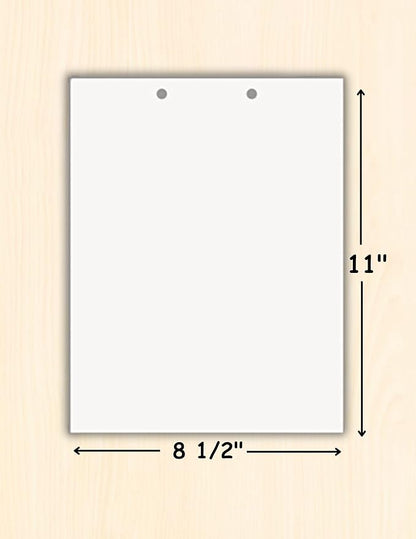 Limited Papers(TM) Writing Copy and Printing Paper, 8.5" x 11", 2 Hole Top-Punched, 20 Pound Text, 500 Sheets Per Ream. (500, White)