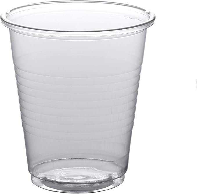 Bluetable 5 oz Cups Disposable Plastic Bulk 1200 Case – Small Medicine Cups 5 Ounce Bathroom Cups Translucent cup 5 oz. Water Dispenser Clear Drinking Cup [1200 Pack/Case]
