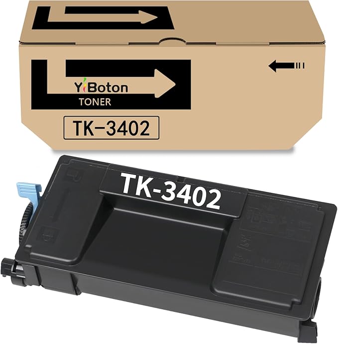 TK-3402 TK3402 Black Toner Cartridge [12,600 Pages] for TK3402 1T0C0Y0US0 Toner for Compatible ECOSYS PA4500x MA4500ix MA4500ikx Printer (1 Pack)
