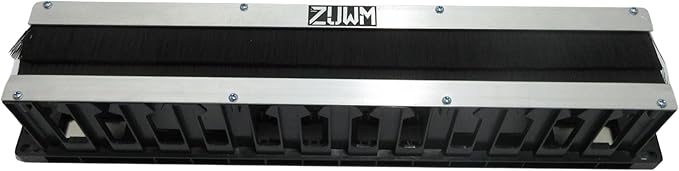 Zero U Universal Wire Manager | Versatile Cable Management for Server Cabinets | Magnetic & Cage Nut Mounting | Space-Saving Design for Data Centers | 96mm