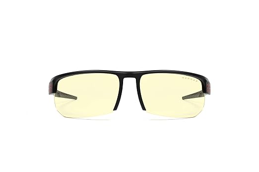 Gaming Glasses | Blue Light Blocking Glasses | Torpedo/Onyx by GUNNAR | 65% Blue Light Protection, 100% UV Light, Anti-Reflective To Protect & Reduce Eye Strain & Dryness