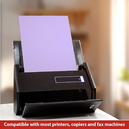 Staples Pastel Colored Copy Paper, Make Your Ideas Attractive and Long-lasting, 8.5-Inch x 11-Inch, Lilac Color (500 Pastel Colored Sheets Per Ream)