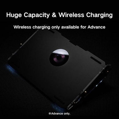 Black Diamond 75% v2 RGB Wireless Mechanical Gaming Keyboard, 2.4G 2ms Latency, Tri-Mode Connection, Leaf Spring Mount, Custom Internals, Hotswapable Switch