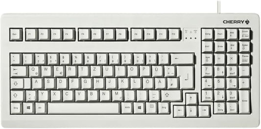 Cherry - G80-1800LPCEU-0 G80 Compact Industrial Keyboard - 104 Keys
